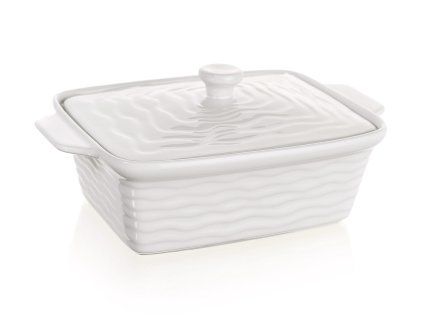 forma zapékací obdél. 28x18cm CULINARIA s víkem keramická BÍ