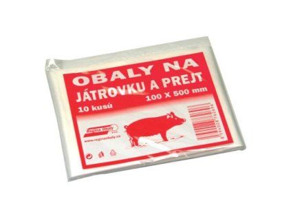 střeva na játrovku a prejt 100x500mm  (10ks)