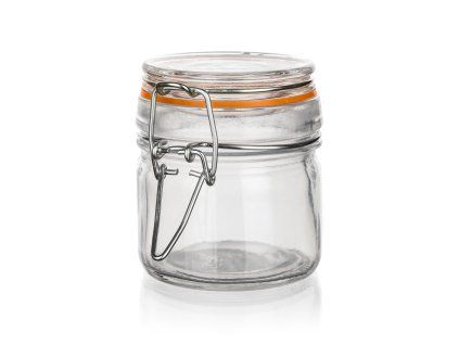dóza hermetická 100ml skl. s patentním uzávěrem LINA OR