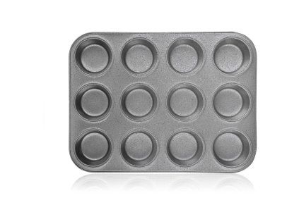 forma na muffiny 12ks 35x26,5x3cm GRANITE nepřiln.povrch