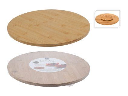 podnos otočný pr.35cm bambus