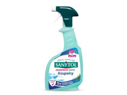 čistič SANYTOL dezinfekce na koupelny sprej 500ml
