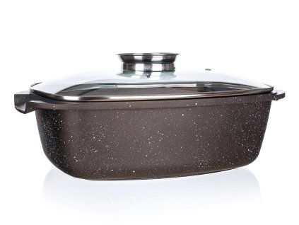 pekáč 39,5x22x11cm nepřiln.povrch PREMIUM Dark Brown s aroma knobem