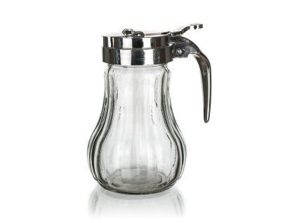 dóza na med/smetanu MONO 230ml sklo/nerez