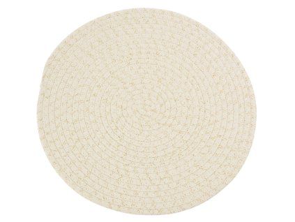 prostírání pr.38cm BÍ/ZLA LUREX 35 22501
