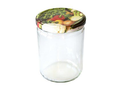 sklenice zavařovací  440ml TWIST 82 + víčka mix (8ks)