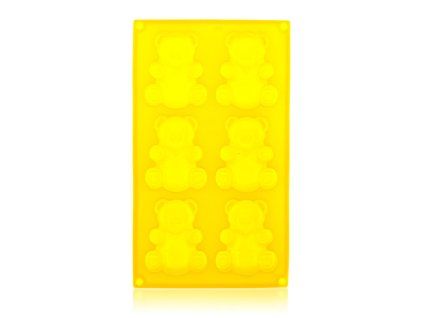 forma medvídek 6ks 31x18x2cm silikon ŽL
