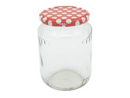 sklenice zavařovací  720ml TWIST 82 + víčka PUNTÍK (8ks)