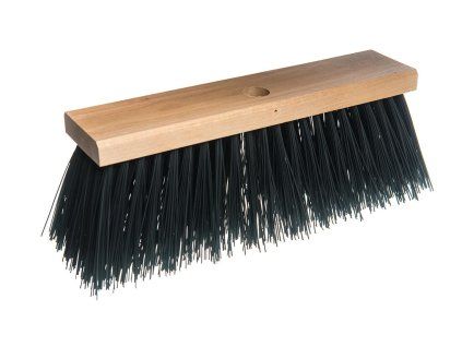 kartáč silniční  34x8cm na hůl dřev., PET vlákno 11cm