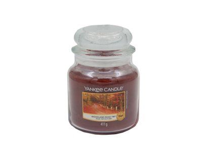 svíčka vonná sklo WOODLAND ROAD 411g (hoří 70hod)