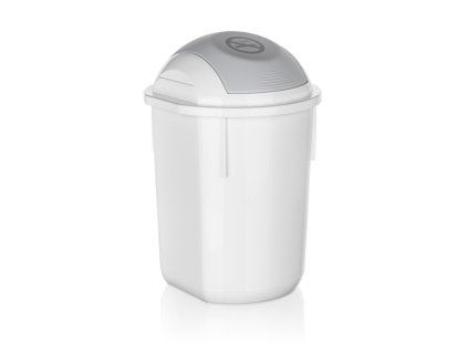 koš odpadkový výklopný  8l kulatý PH BÍ