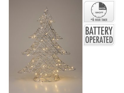 dekorace STROM 60cm LED STŘ s časovačem 35 23779