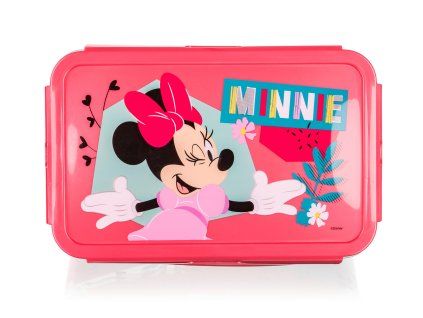 box svačinový 20x13x7cm MINNIE s klick uz. PH
