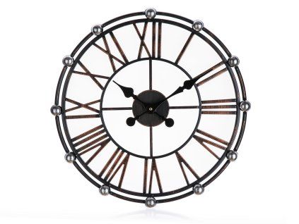 hodiny nástěnné pr.50cm BRONZ 35 24002
