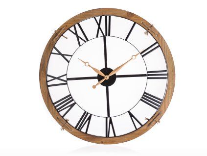 hodiny nástěnné pr.60cm GOLD RIM 35 24006