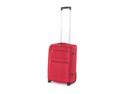 kufr cestovní TEX15 50x35x20cm, 33l, kolečka, textil.ČRV 35 24119