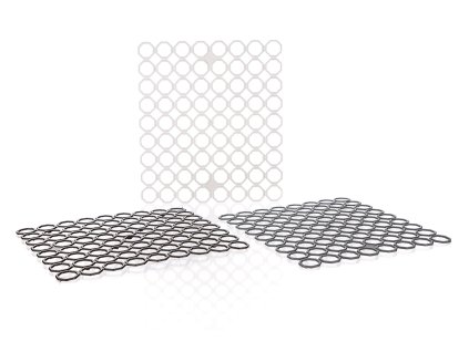 podložka do dřezu ACASSA 29,5x26,5cm PP mix barev
