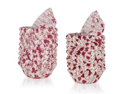 košíček cukrářský 5,5x1,7cm papírový (200ks) LOVE