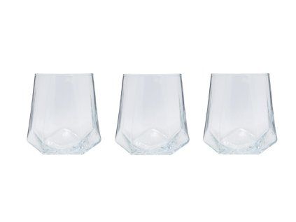 sklenice 400ml VALERIA nízká (3ks)
