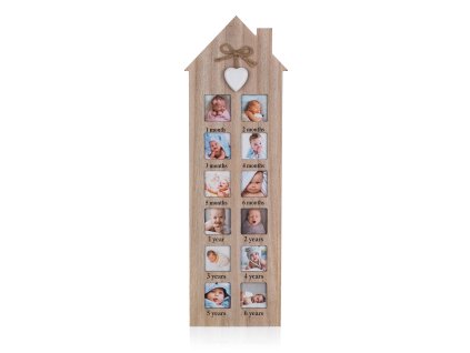 fotorámeček BABY DOMEK 48x14,8cm, 12 fotek 35 25004