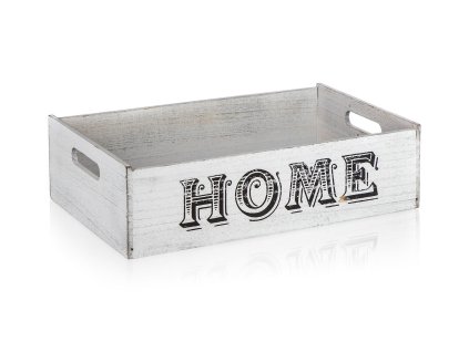krabička dekorační HOME 41x25x11cm