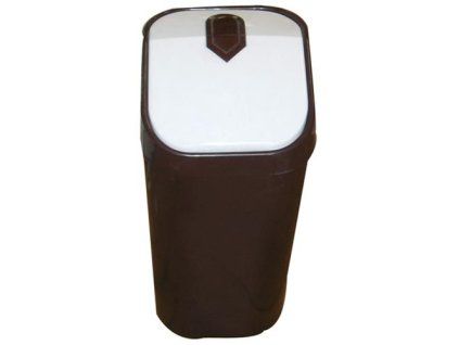 koš odp.25l šipka-hnědá-26x26x53 výklop