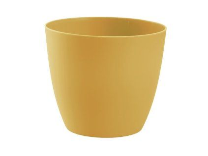 obal d25cm ELLA medová, matná, plast