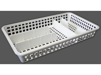 příborník 38x21x5,6cm, úzký, 5přihr.,plast B,H