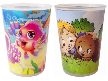 kelímek 0,25l, IML-POTISK, dětský, plast