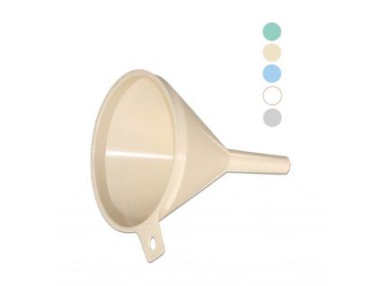 nálevka d14cm, mix barev, plast
