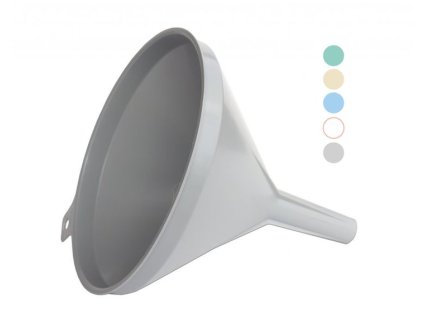 nálevka d18cm, mix barev, plast