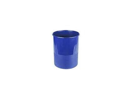 koš odp.13l kancel.plný MODRÝ, d27x30cm, plast