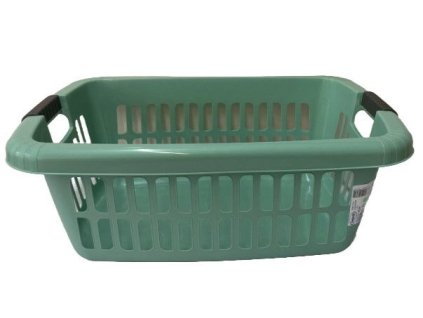 koš 40l na čisté pr., 65x44x24cm, AURORA, zelený, plast