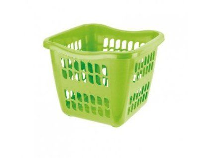 koš 25,7l na čisté pr. 39x39x30cm BRIO, zelený, plast