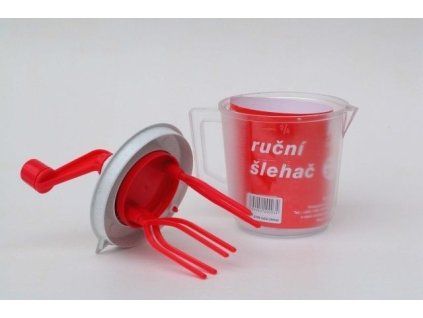 šlehač ruční 3/4l, plast
