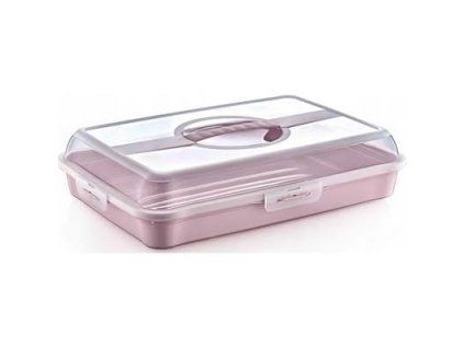 box PARTY-Enrico, 43x29,5x10,5cm, sev.růž., plast