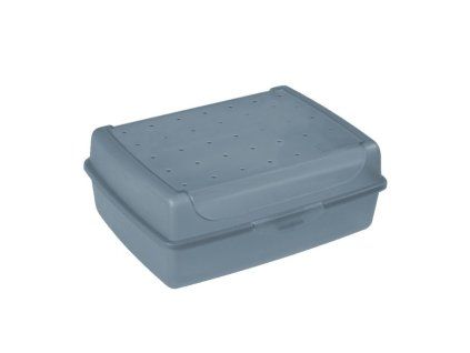 box  1,0 l klick-Box, sev.modrá, 17x13x6,5cm, svačin., plast