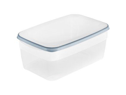 box  3,6 l FRANCO, sev.modrá, 31,5x20x 9,5cm, pruž.víko, plast