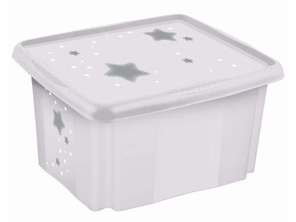 box 45,0 l kosm.bílý, 55,5x40x30cm, plast