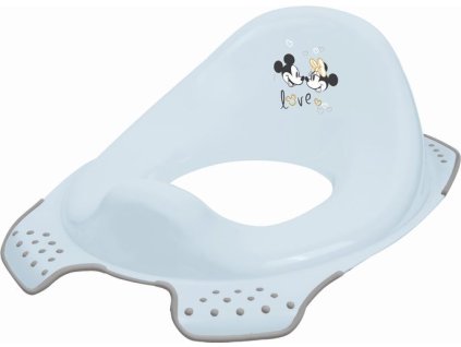 WC sedátko EWA MICKEY kouř.modré, 30x40x15cm,protiskluz., plast