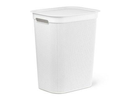 koš 50,0l na použ.pr. bílý BRISEN, 43x34x53cm, plast