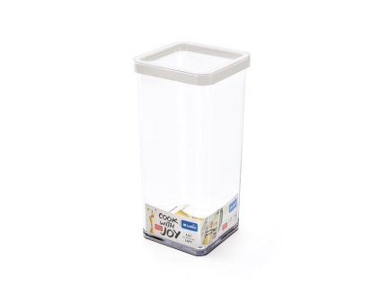 dóza 1,50l LOFT, 10x10x21,4cm, těsnění, pevný plast