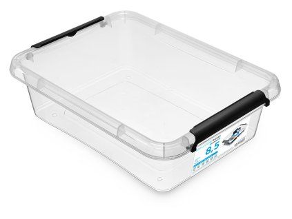 box  8,50l SIMPLE-1512, 39x29x11, transp.plast