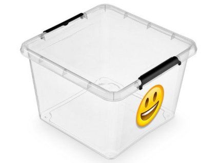box 32,0l IML-SMAJLÍK-ÚSMĚV, 39x39x26cm, děts., plast
