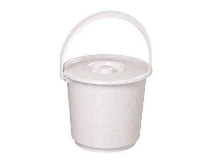 vědro  2,7l s víkem, potrav.atest (modré,granit)