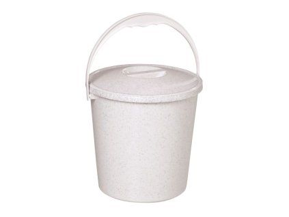vědro  5,0l s víkem, potrav.atest (modré,granit)