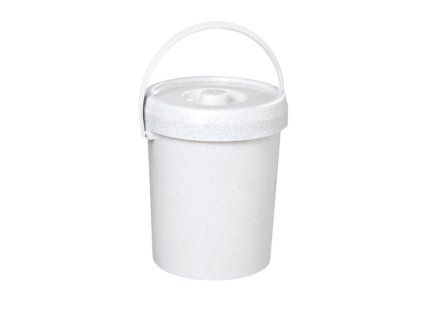 vědro  8,0l s víkem, potrav.atest (modré,granit)