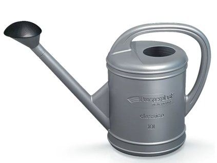 konev  10,0l zahr., CLASSICO+kropítko, stříbrná, plast