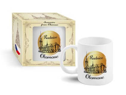 hrnek 300ml, OLOMOUC RADNICE, DB, keramika
