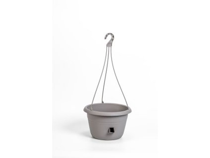 žardinka d30cm TAUPE SIESTA plast.závěs, samoz.